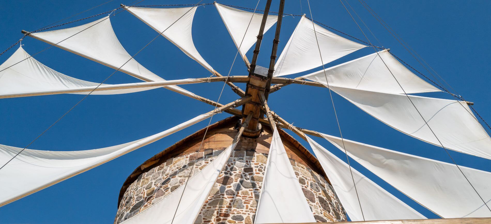 Traditional Windmill in Antimachia